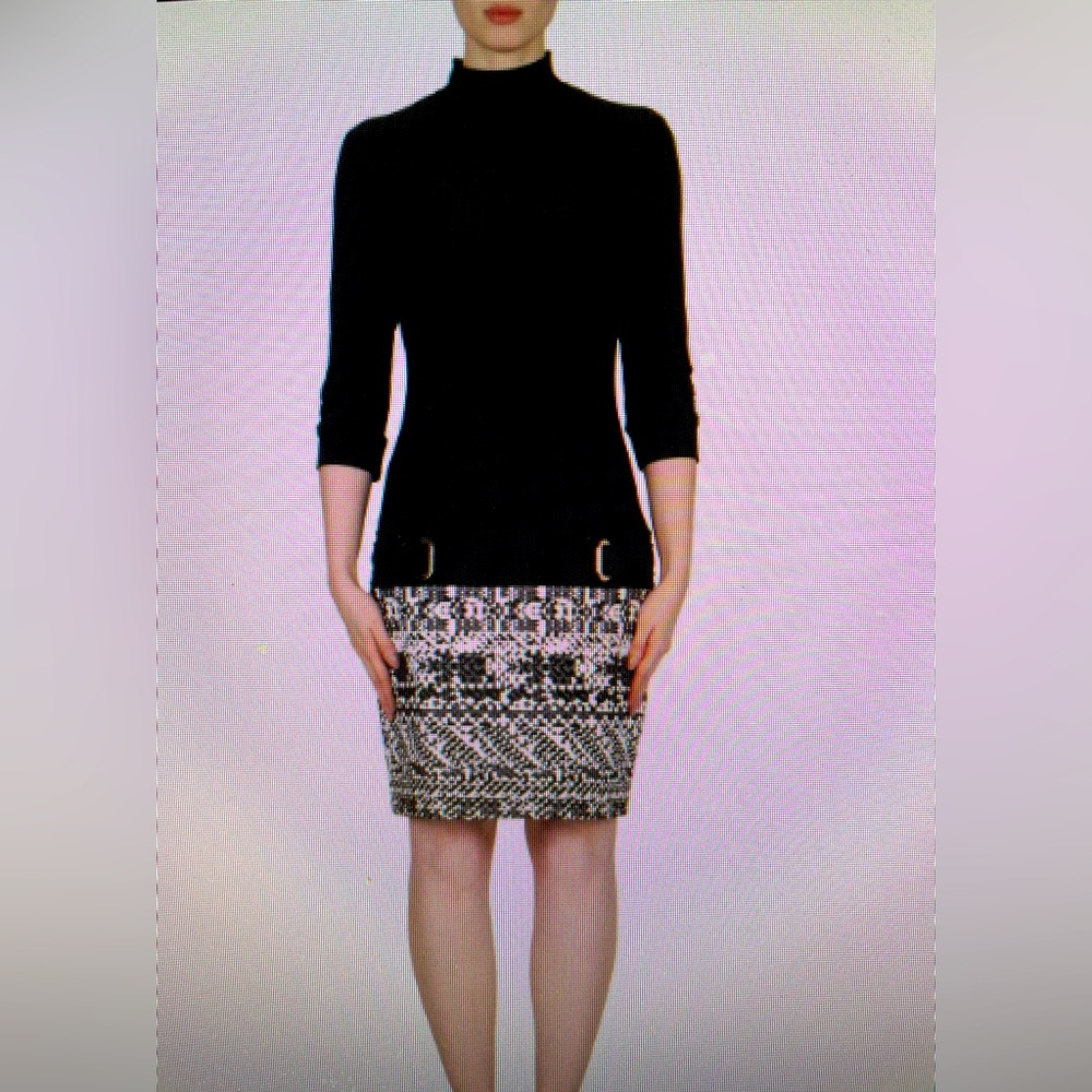 Joseph Ribkoff Black/White dress.